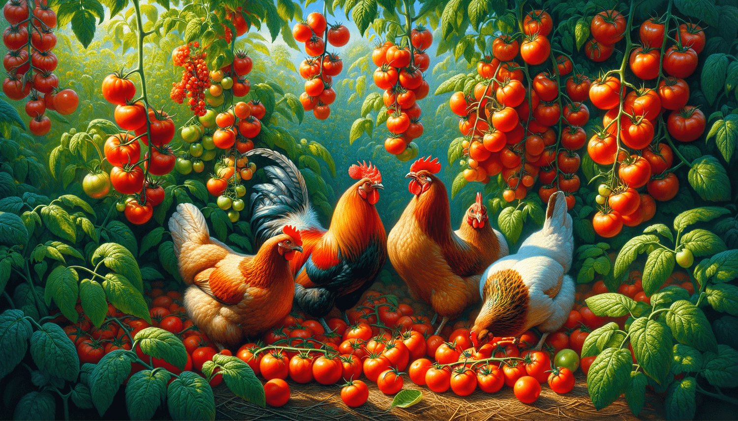 Can Chickens Eat Tomatoes from the Garden?