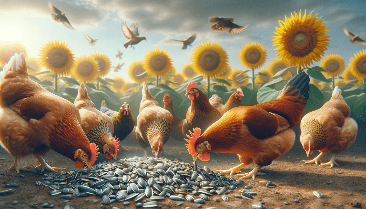 Can Chickens Eat Too Many Sunflower Seeds?