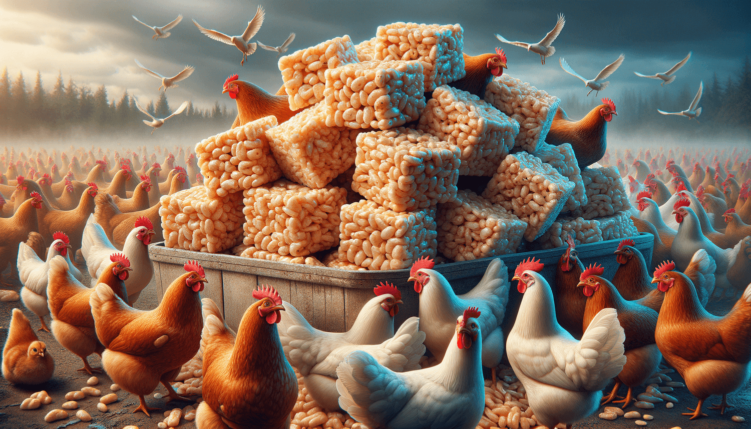 Can Chickens Eat Rice Krispies Treats?