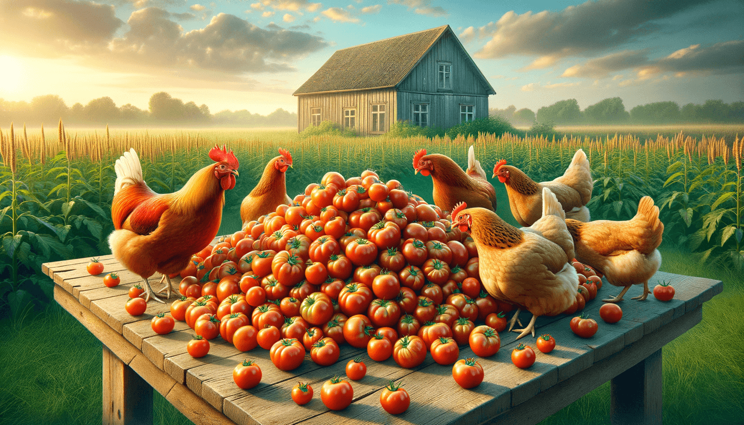 Can Chickens Eat Ripe Tomatoes?