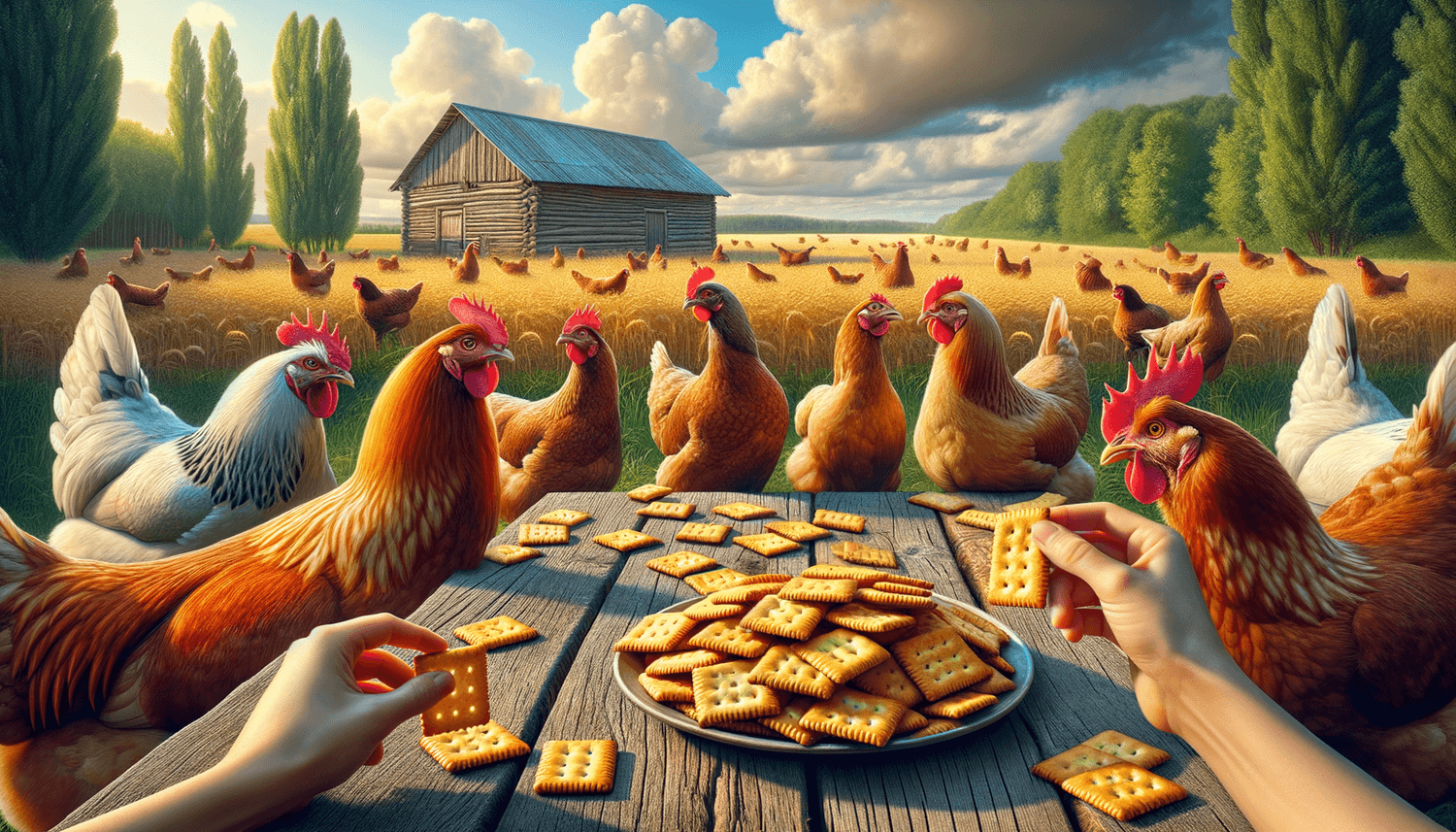 Can Chickens Eat Ritz Crackers?