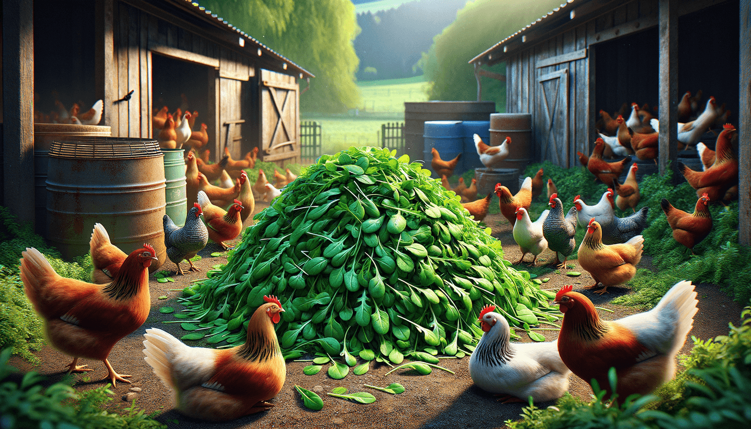 Can Chickens Eat Rocket?