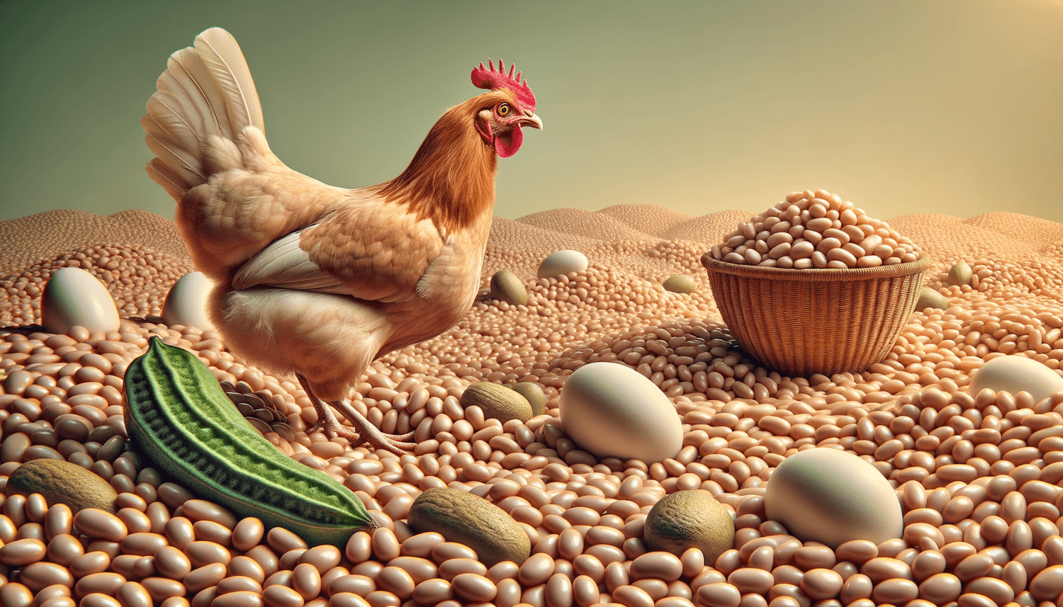 Can Chickens Eat Uncooked Beans?