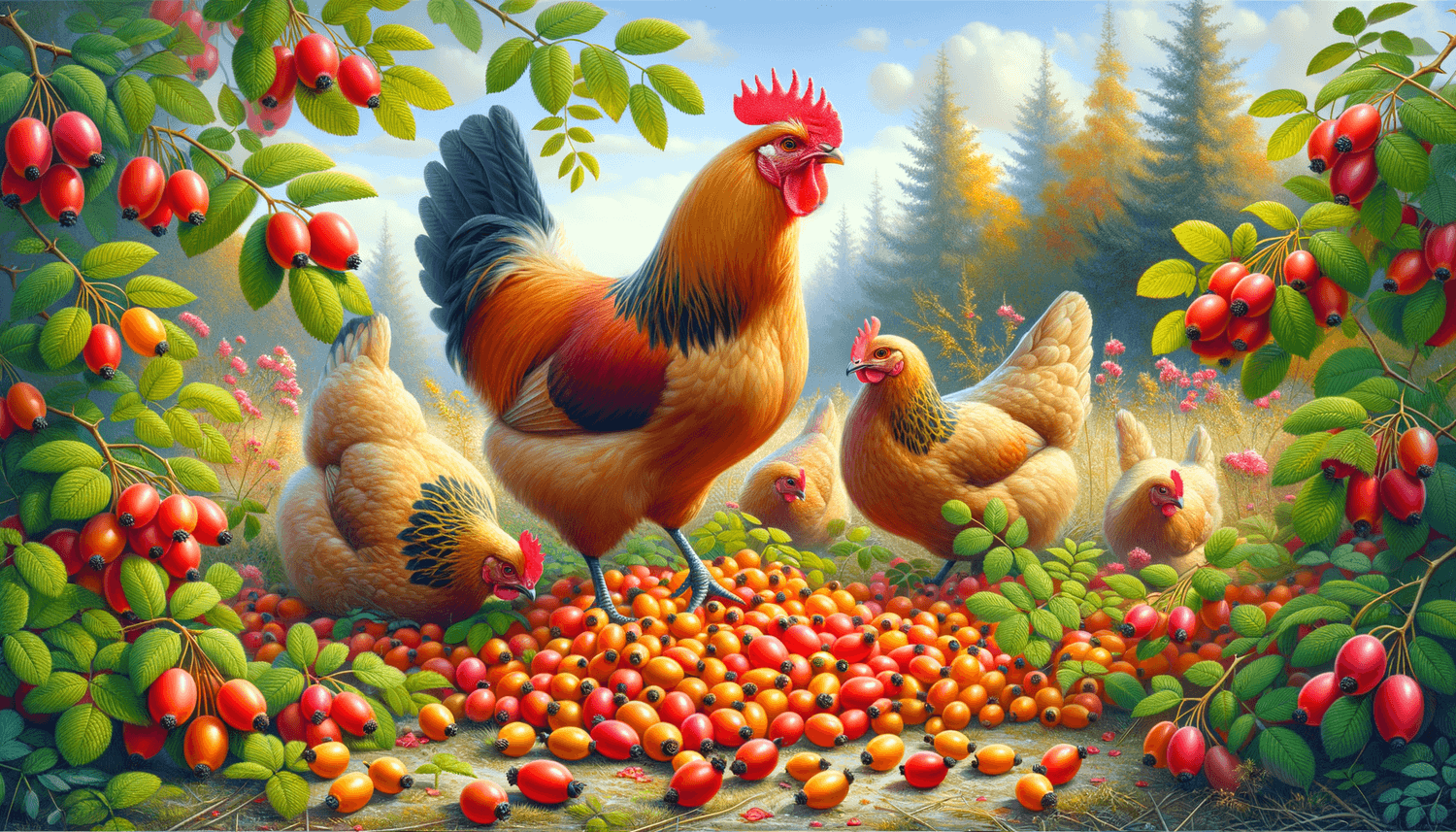 Can Chickens Eat Rose Hips?