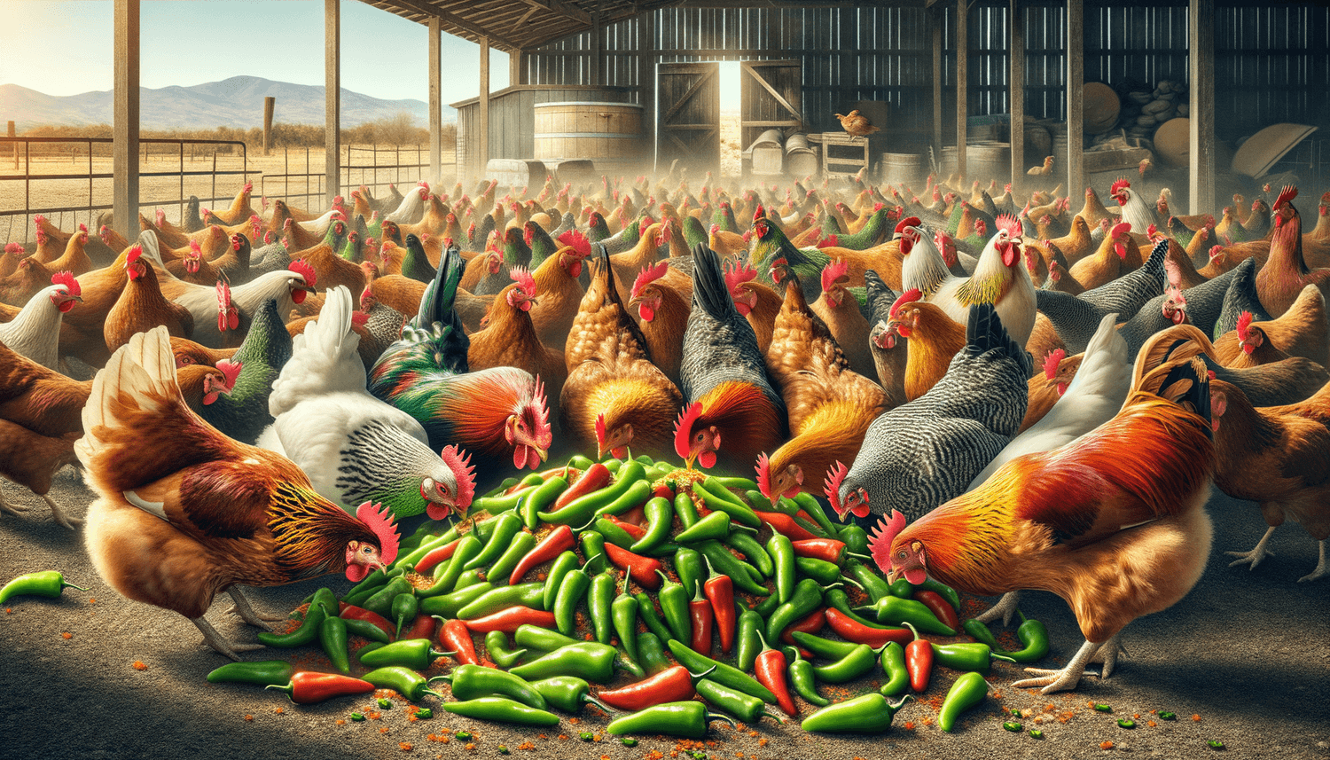 Can Chickens Eat Serrano Peppers?