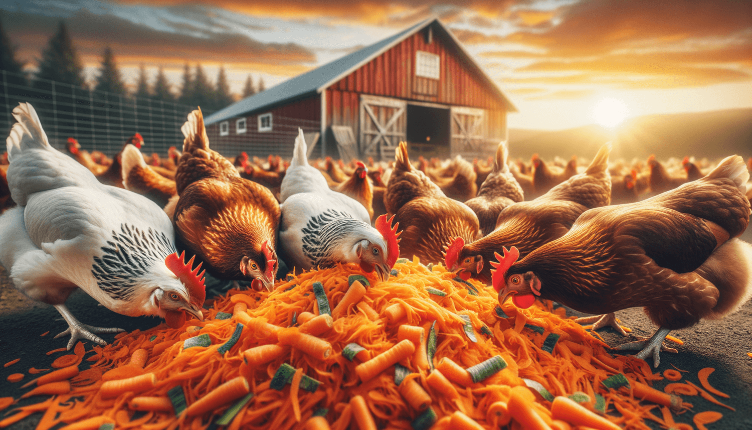 Can Chickens Eat Shredded Carrots?