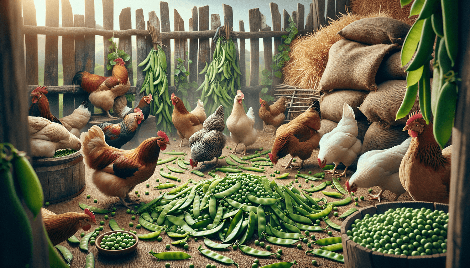 Can Chickens Eat Snow Peas?