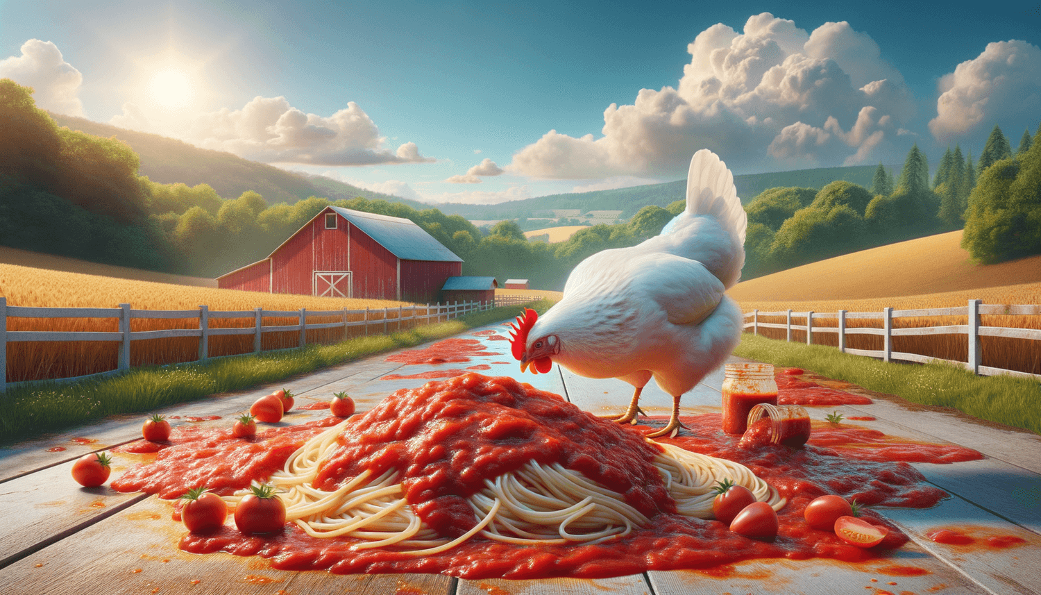 Can Chickens Eat Spaghetti Sauce?