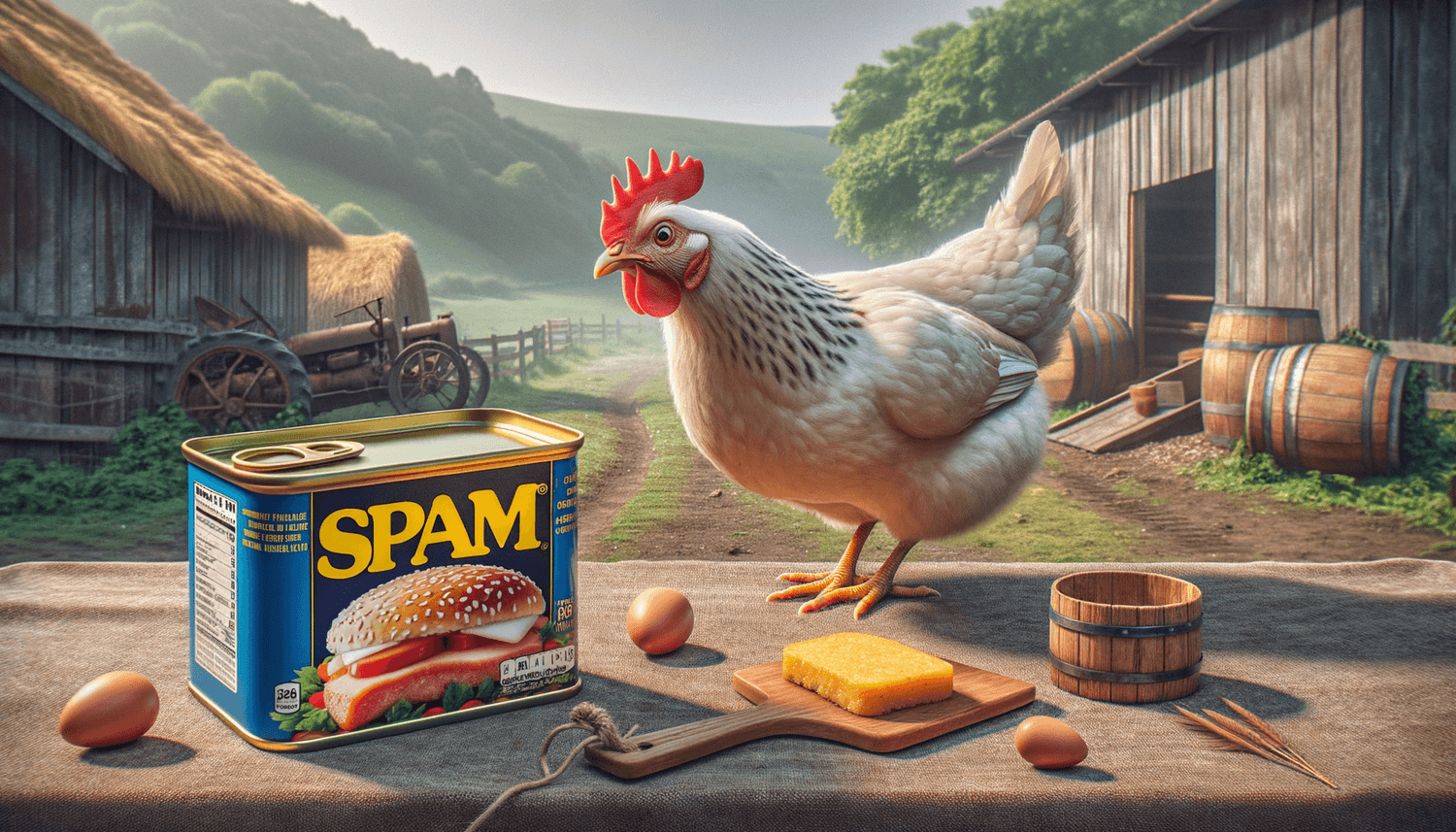 Can Chickens Eat Spam?
