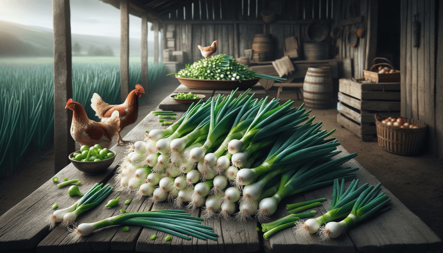 Can Chickens Eat Spring Onions?