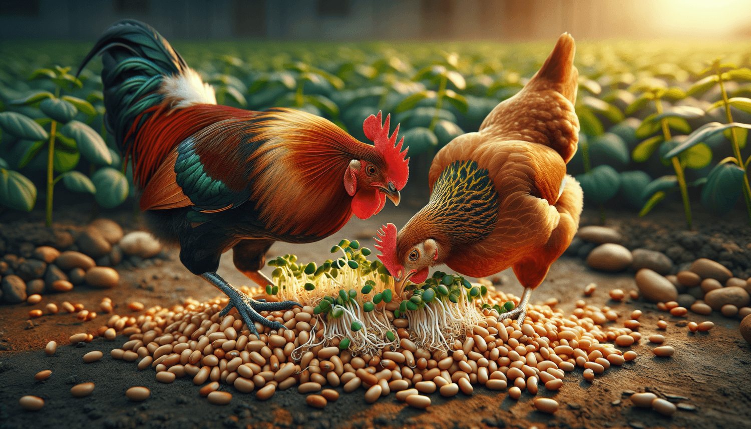 Can Chickens Eat Sprouted Beans?