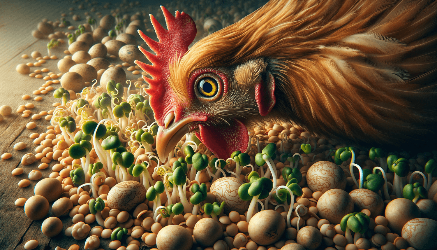 Can Chickens Eat Sprouted Lentils?
