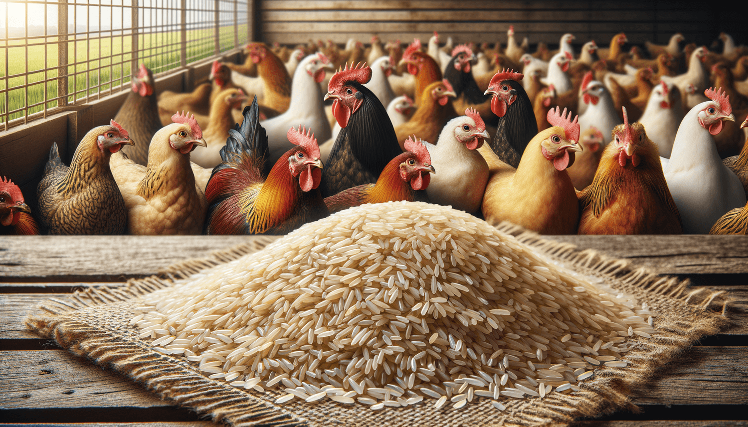 Can Chickens Eat Uncooked Rice?