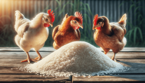 Can Chickens Eat Uncooked White Rice?