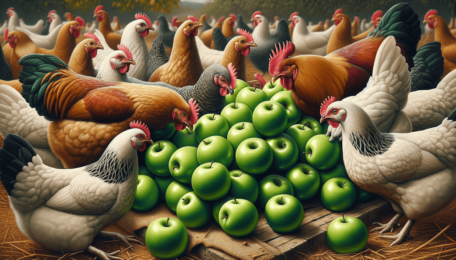 Can Chickens Eat Unripe Apples?