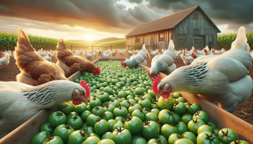 Can Chickens Eat Unripe Tomatoes?