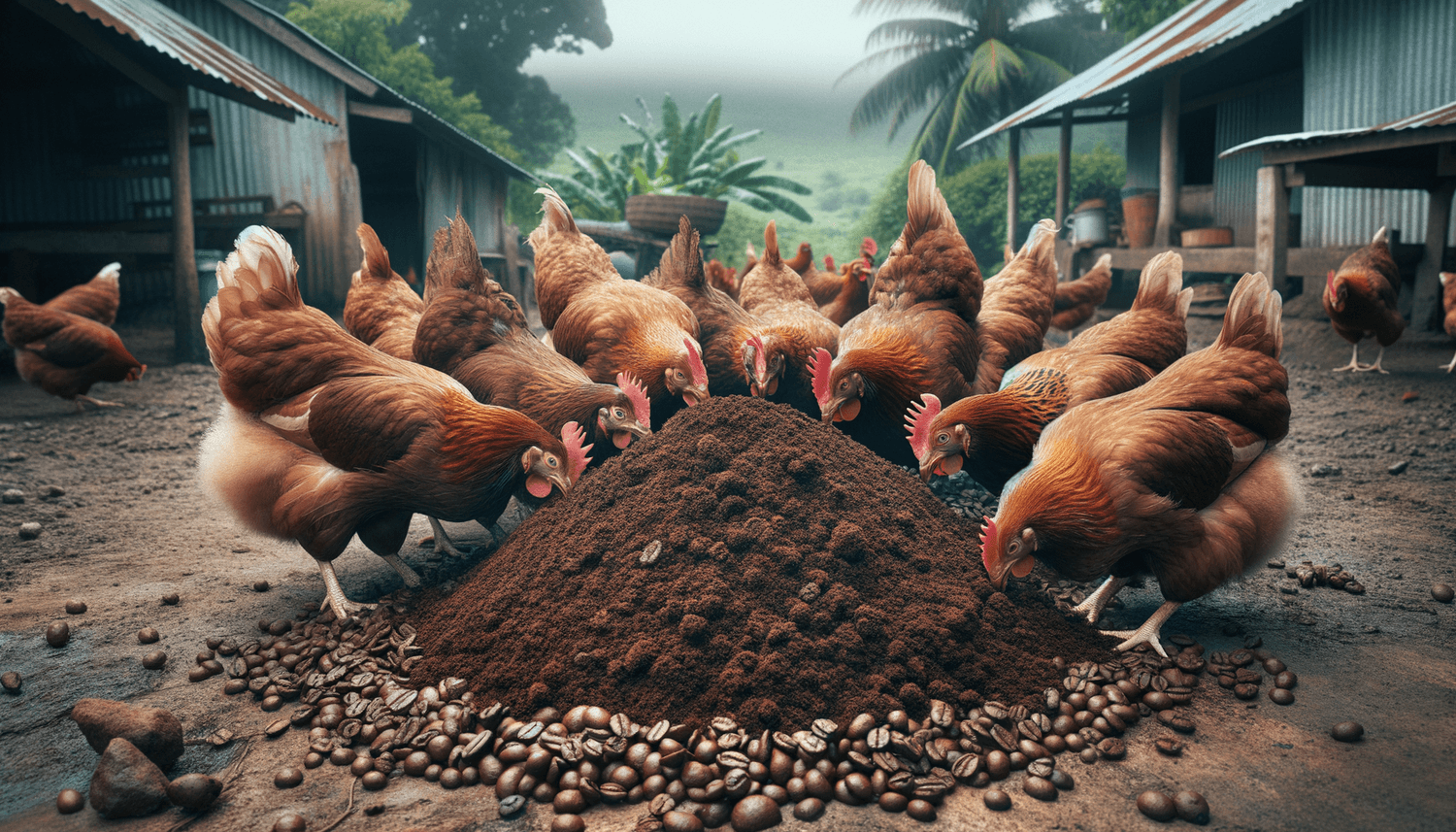Can Chickens Eat Used Coffee Grounds?