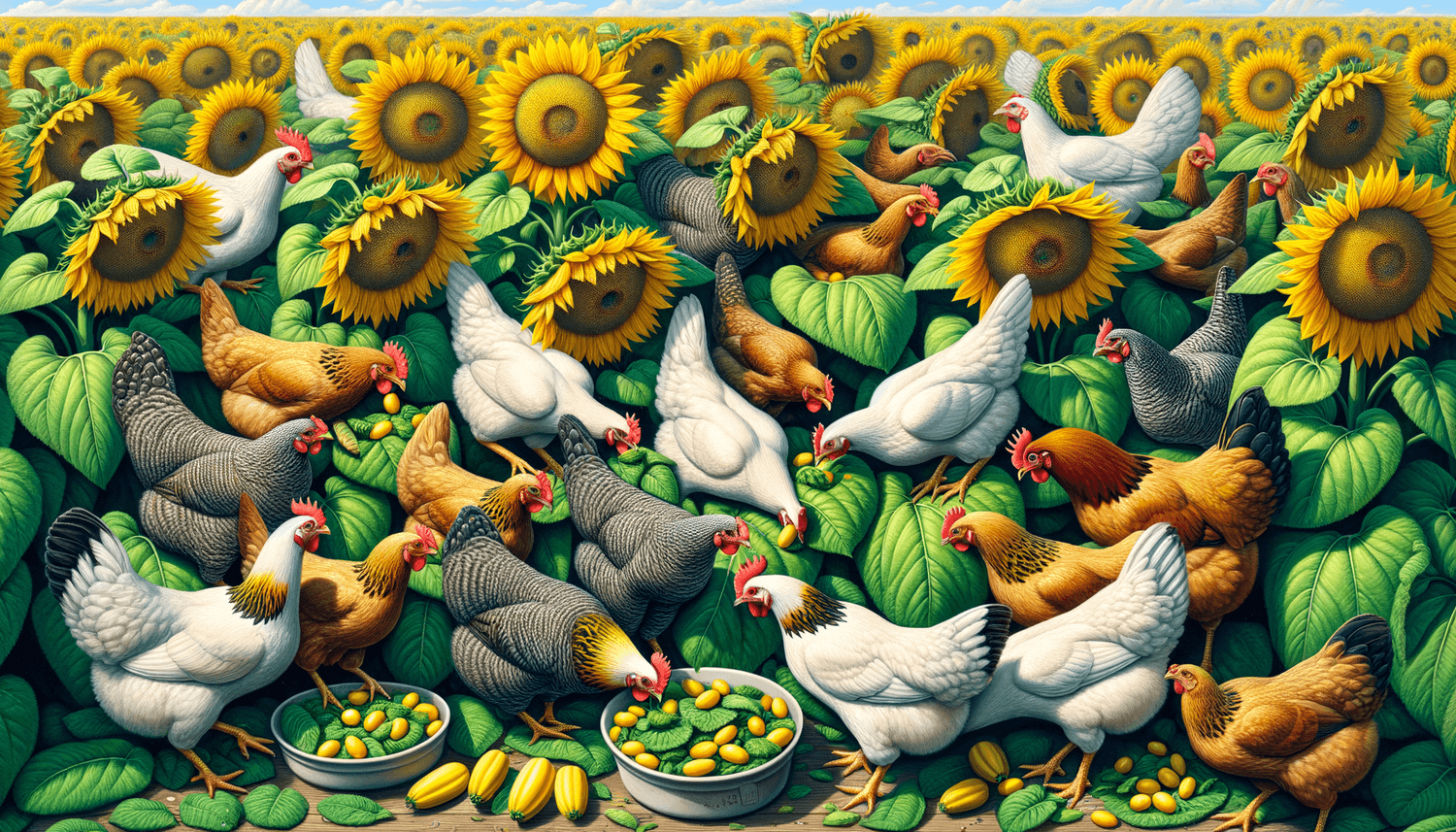 Can Chickens Eat Sunflower Leaves?