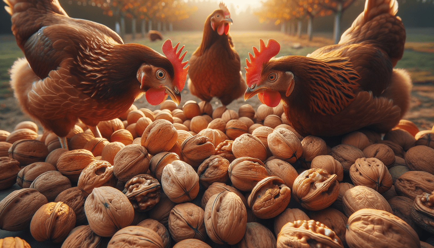 Can Chickens Eat Walnut Shells?