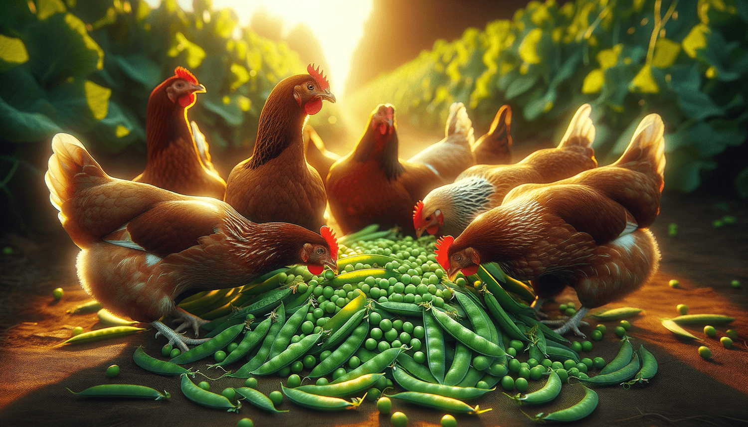 Can Chickens Eat Sweet Peas?