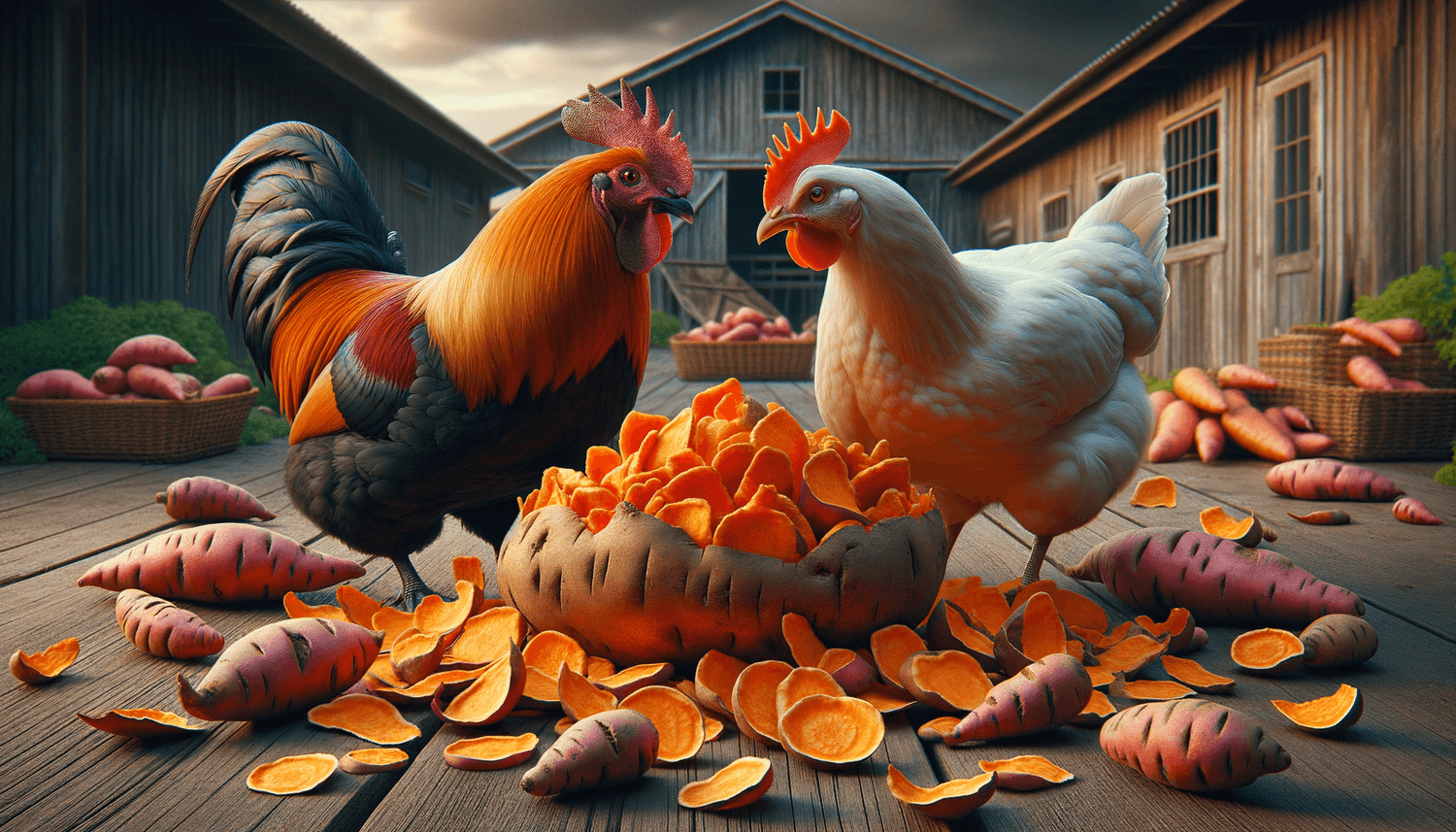 Can Chickens Eat Sweet Potato Skin?