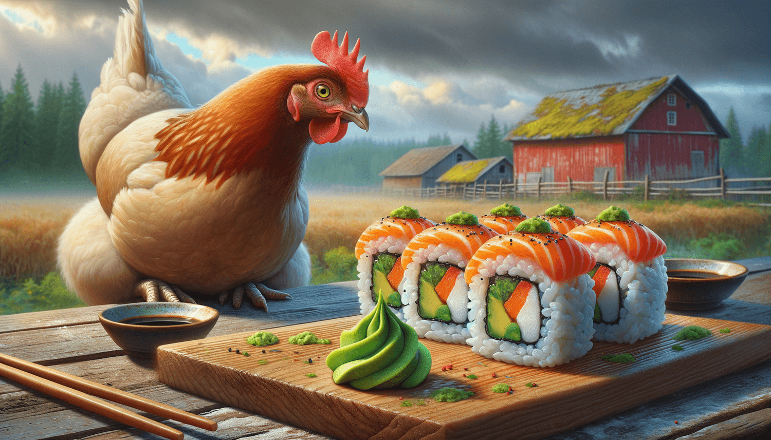 Can Chickens Eat Wasabi?