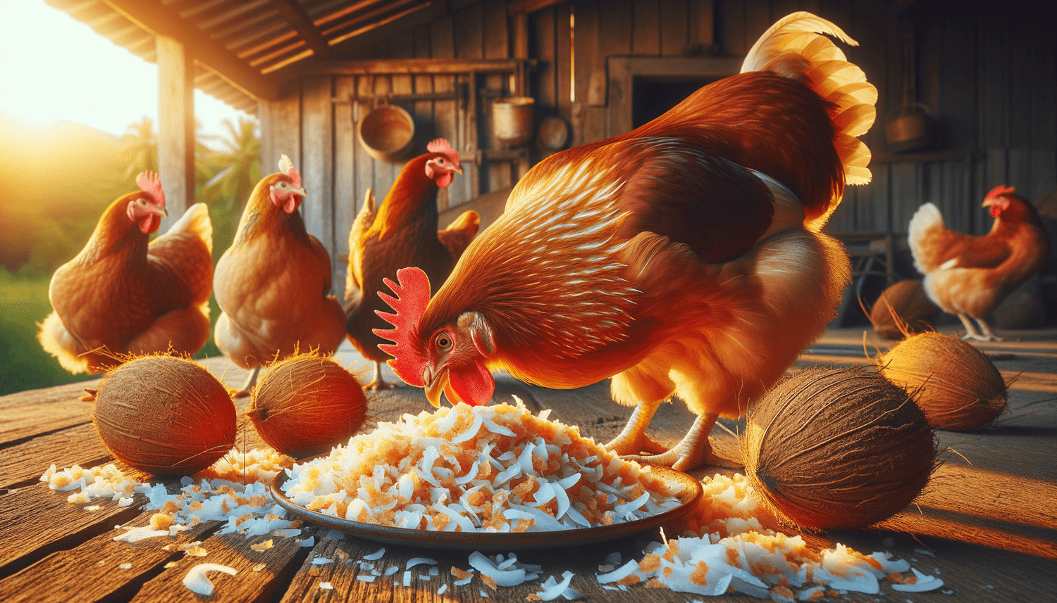 Can Chickens Eat Sweetened Coconut Flakes?