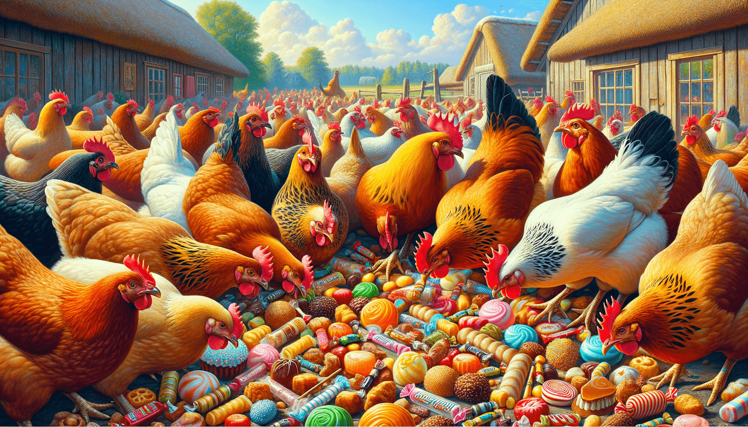 Can Chickens Eat Sweets?