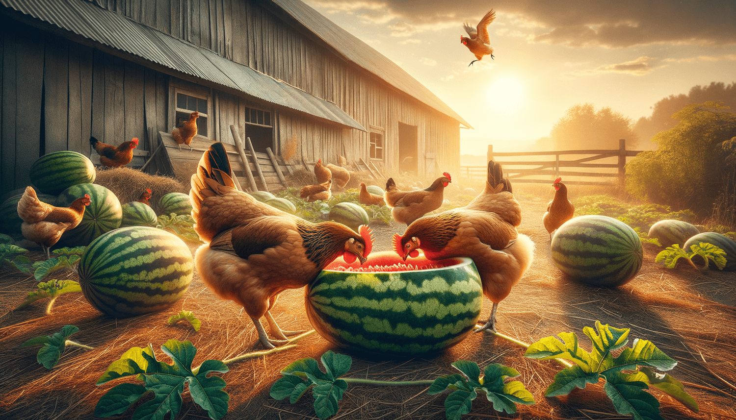Can Chickens Eat Watermelon Leaves?