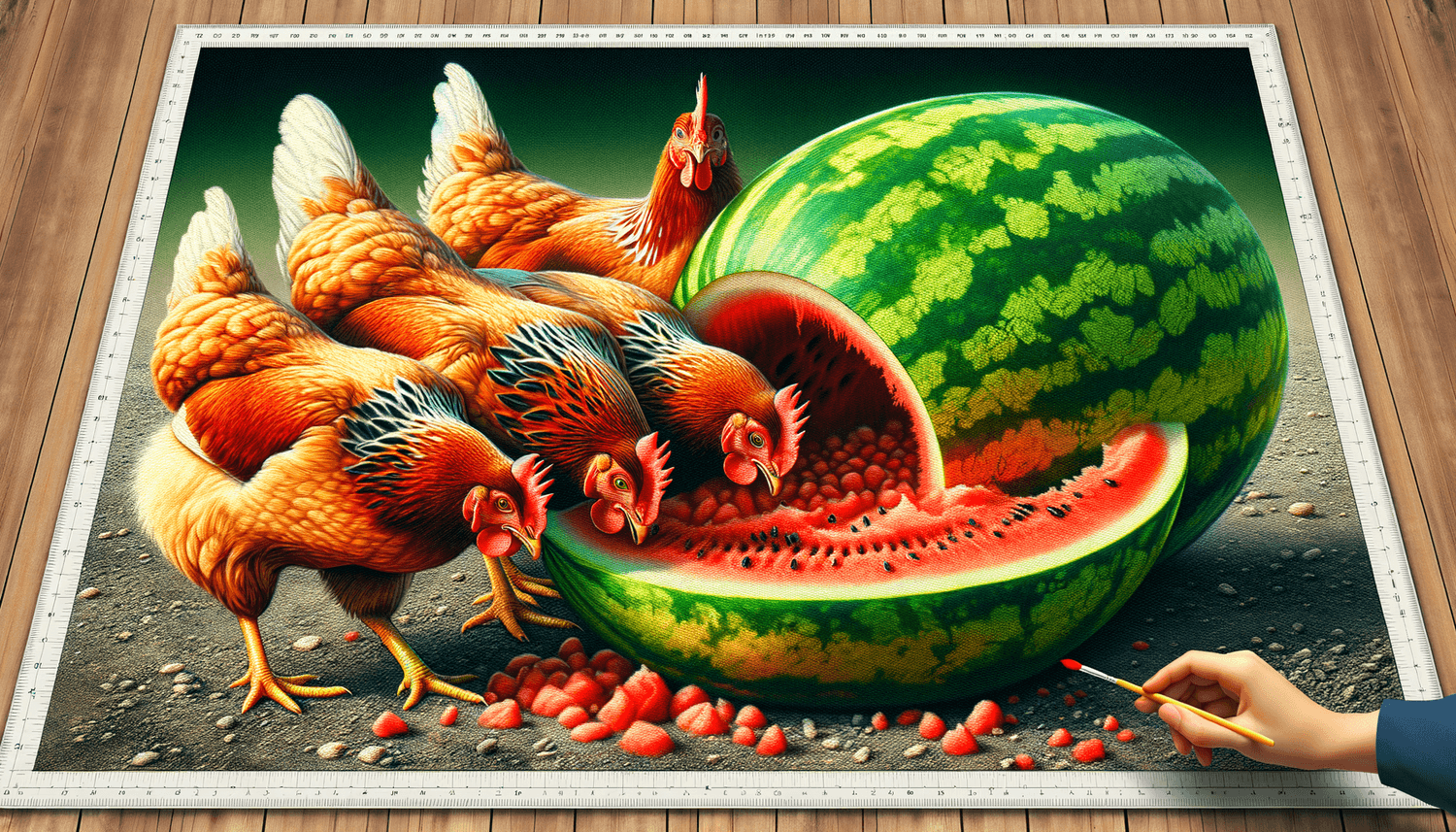 Can Chickens Eat Watermelon Peel?