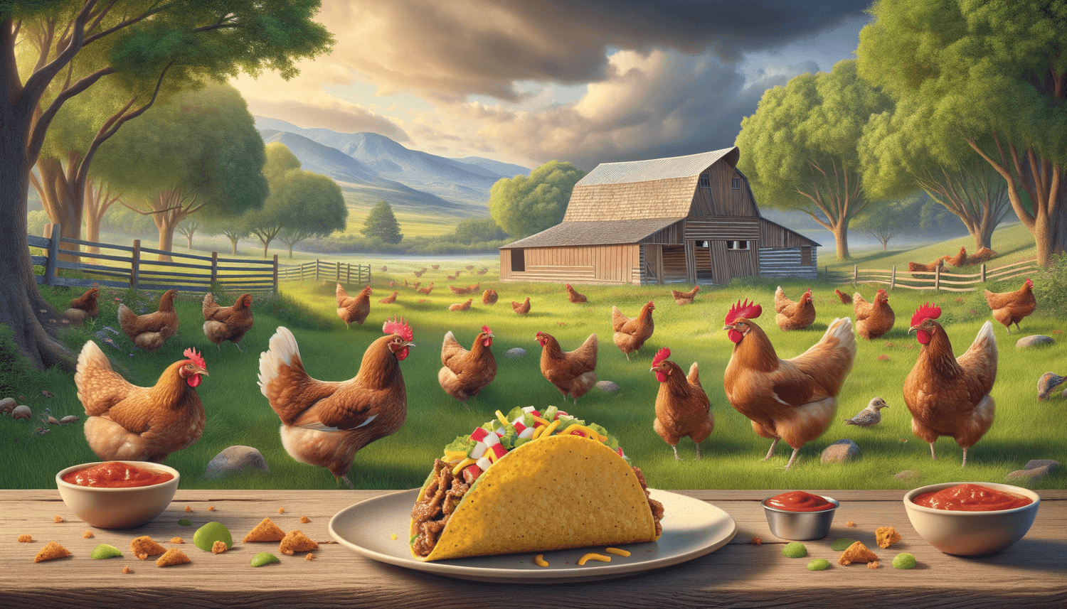 Can Chickens Eat Taco Meat?