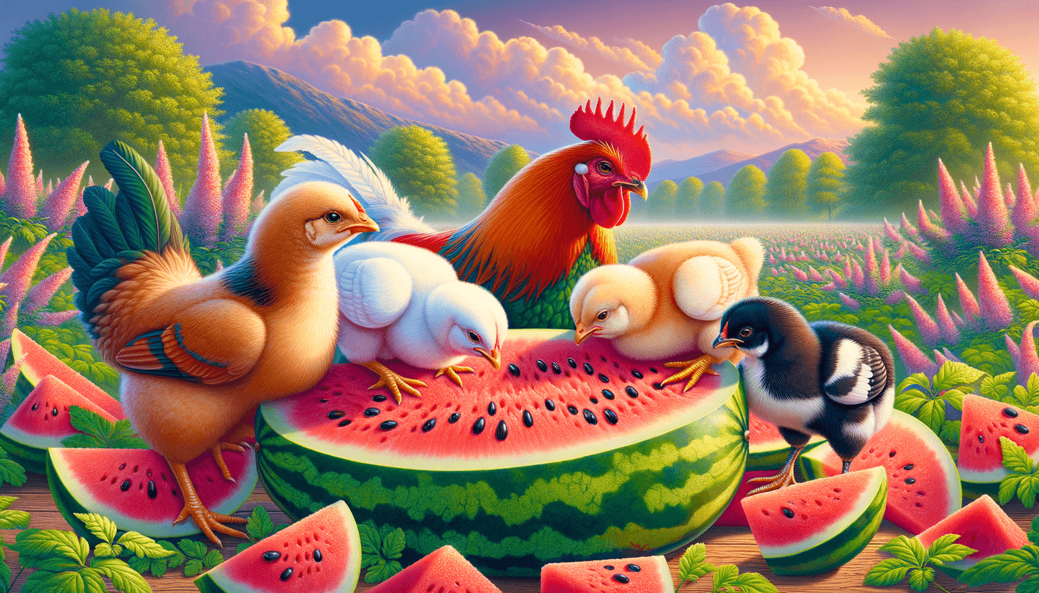 Can Chickens Eat Watermelon Peels?
