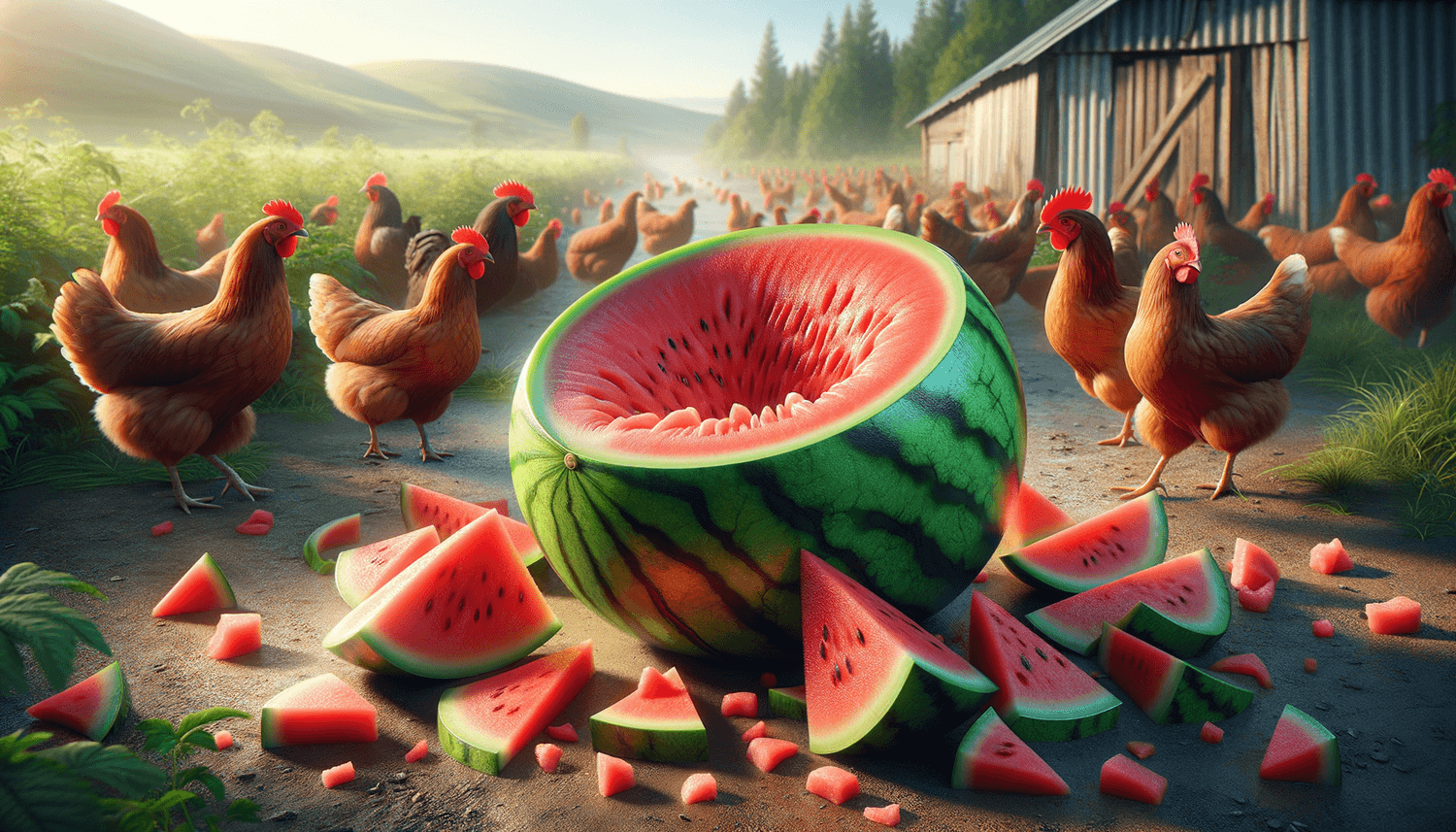 Can Chickens Eat Watermelon Skin?