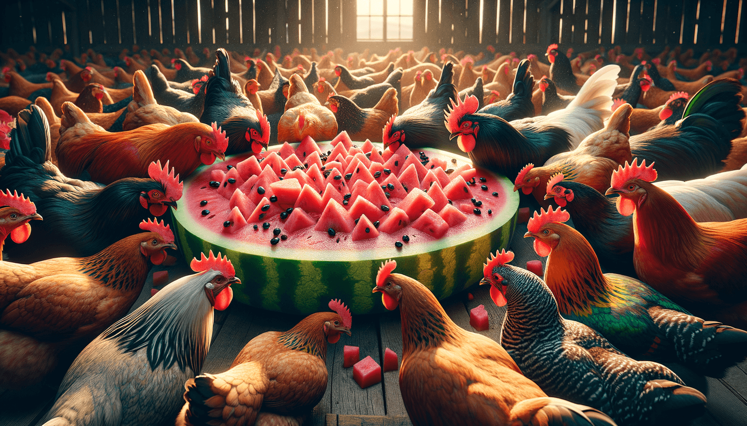 Can Chickens Eat Watermelon with Seeds?