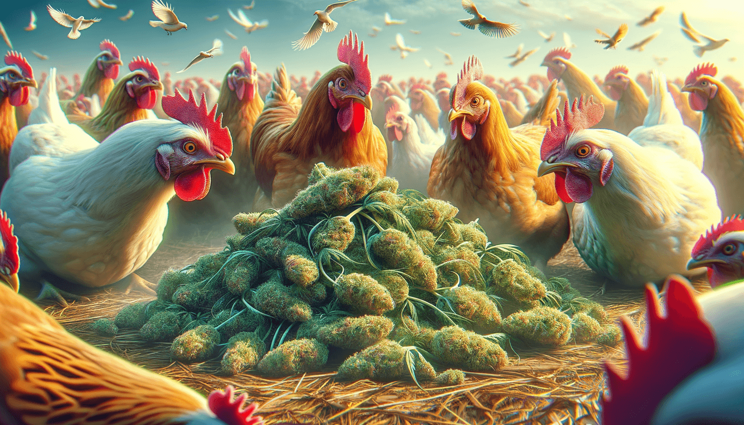 Can Chickens Eat Weed?