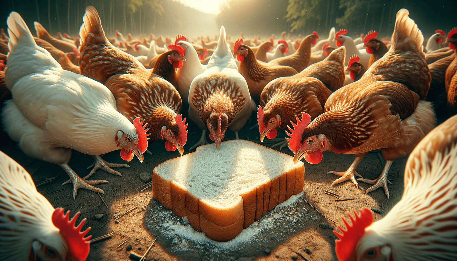 Can Chickens Eat White Bread?