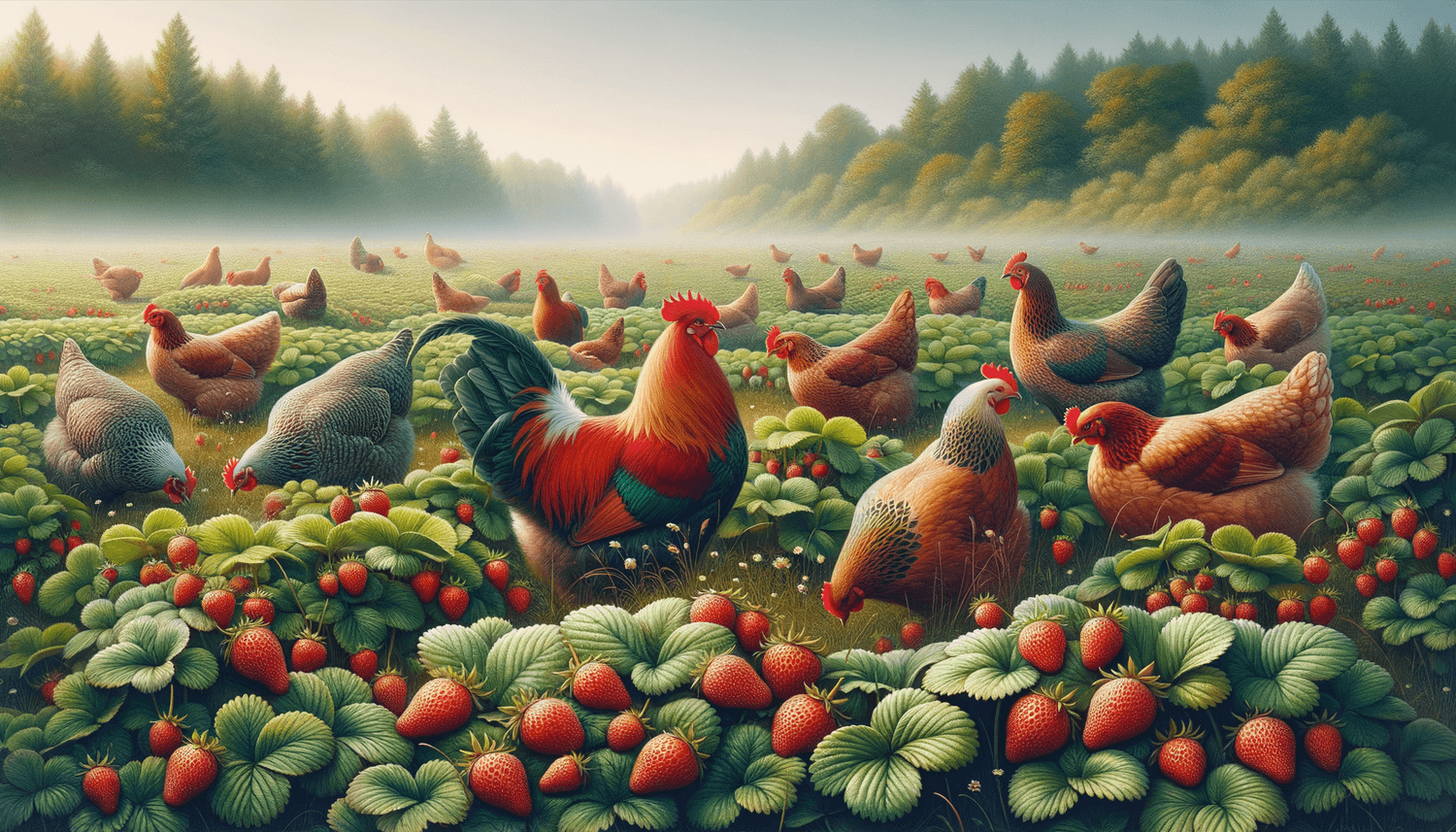 Can Chickens Eat Wild Strawberries?