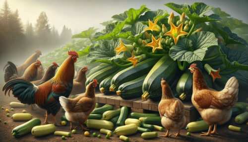 Can Chickens Eat Zucchini Plants?