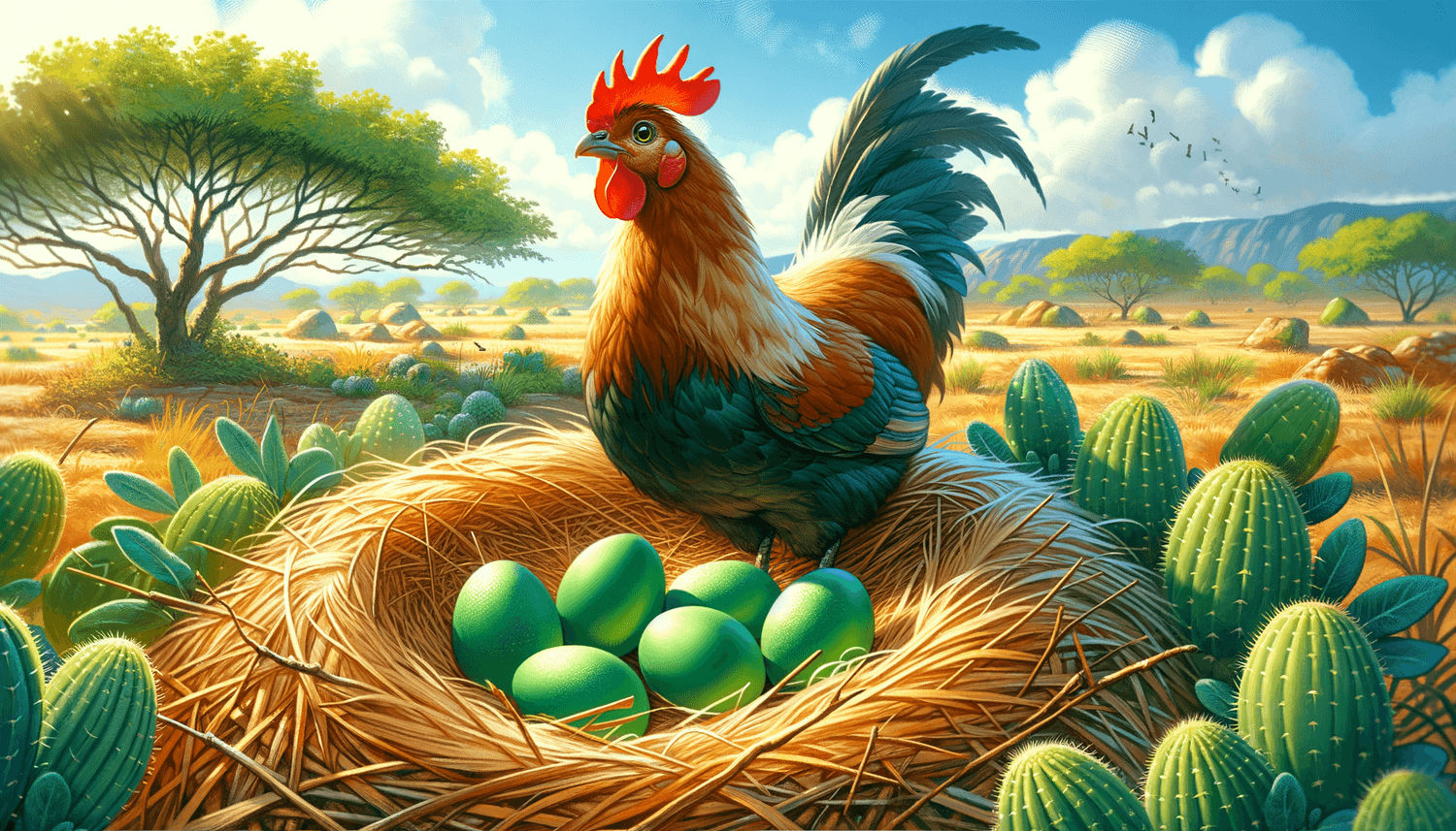 What Chickens Lay Green Eggs?