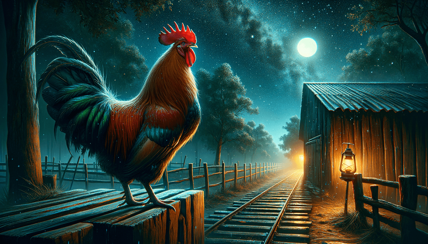 Can Chickens See in the Dark?