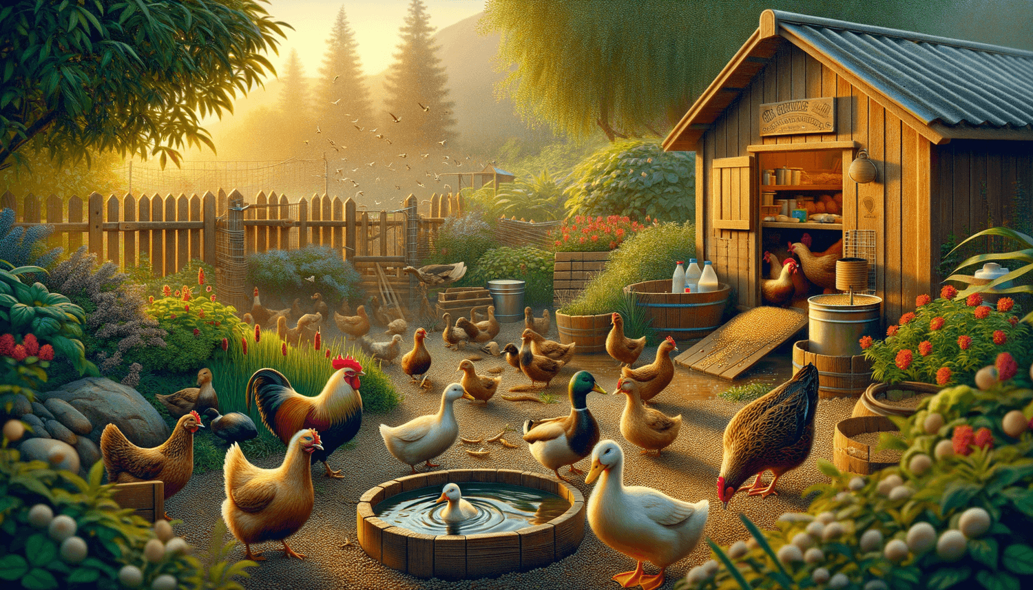 Can Chickens and Ducks Live Together?
