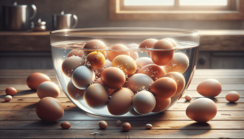 Egg Float Test for Chicken Eggs