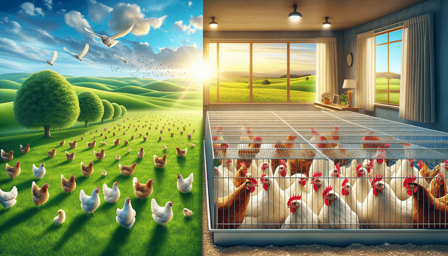 Cage-Free vs. Free-Range