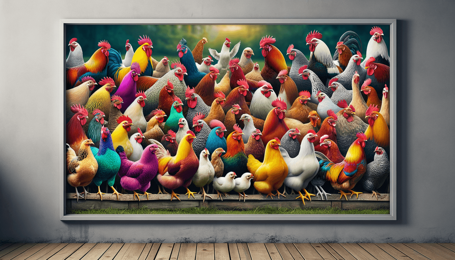 Colorful Chicken Breeds