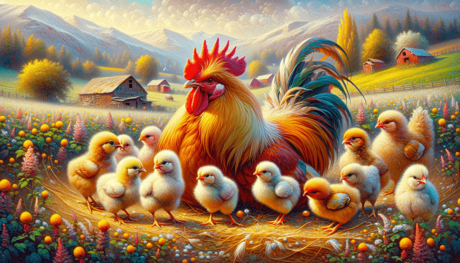 Chicken Breeds with Tufts