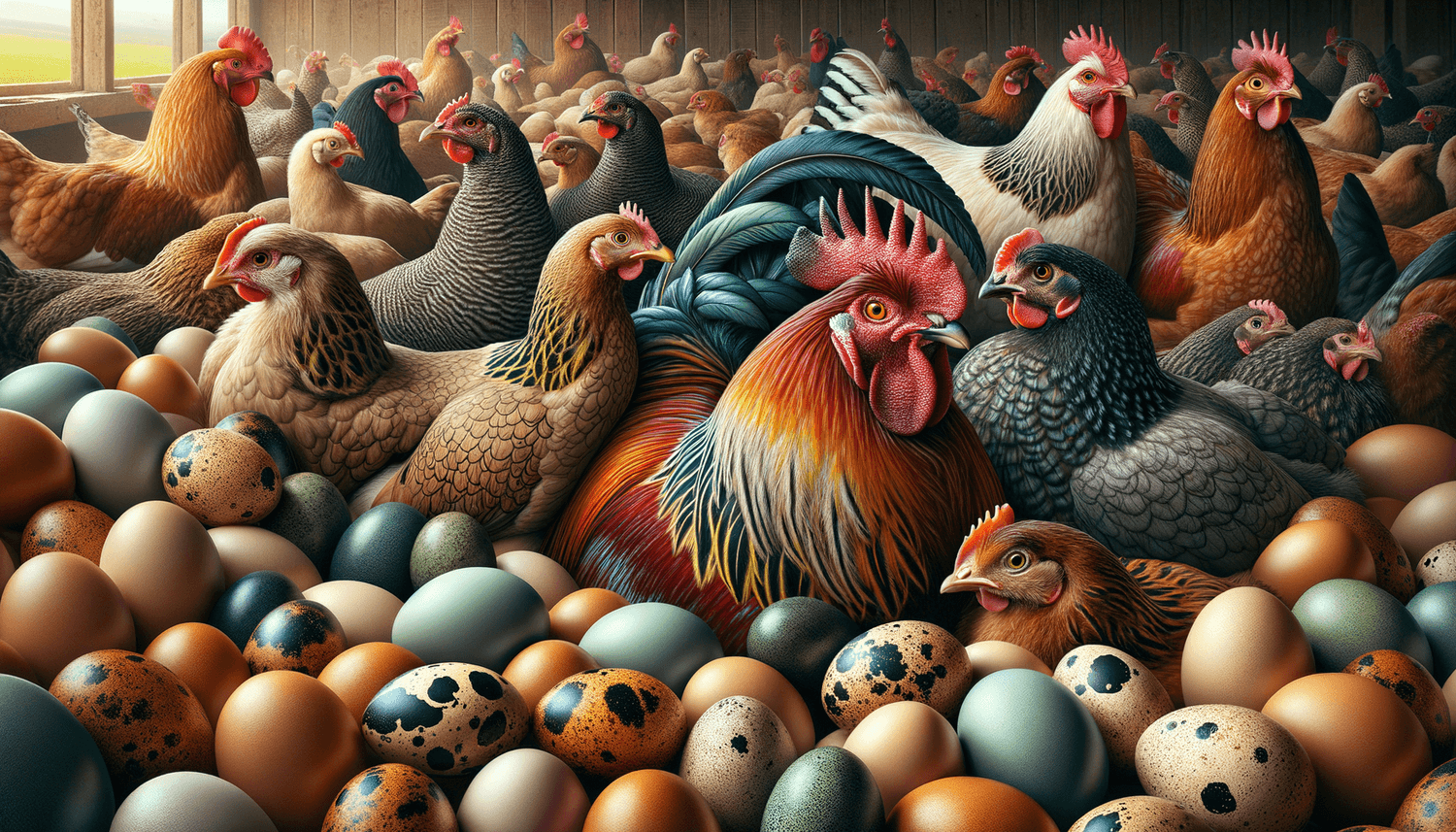 Chicken Breeds with Unique Eggs