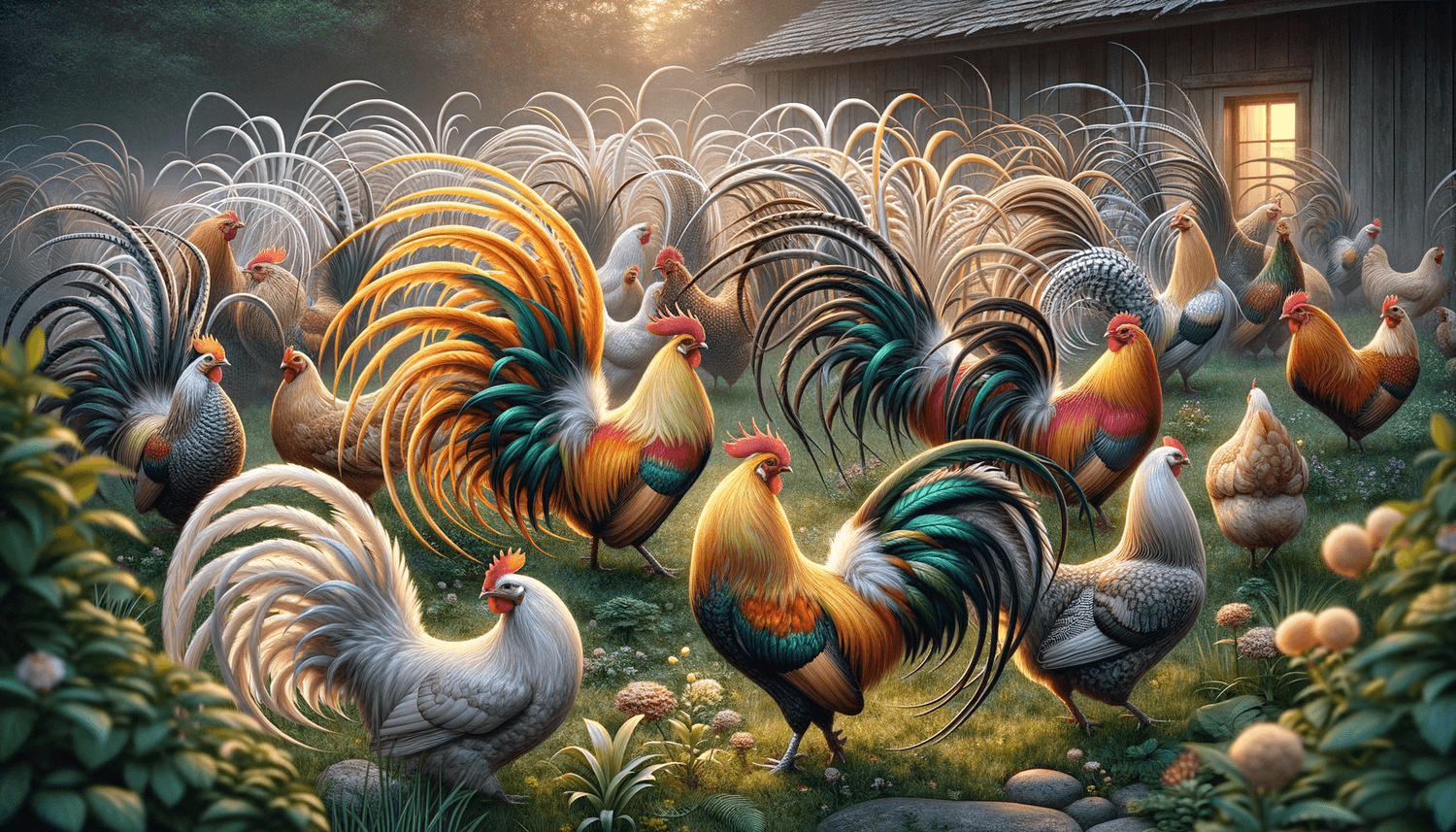 Chicken Breeds with Arching Tails