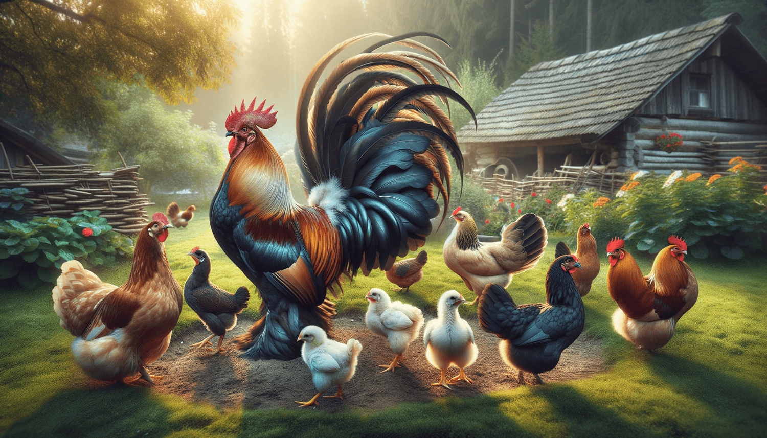 Chicken Breeds with Sweeping Tails