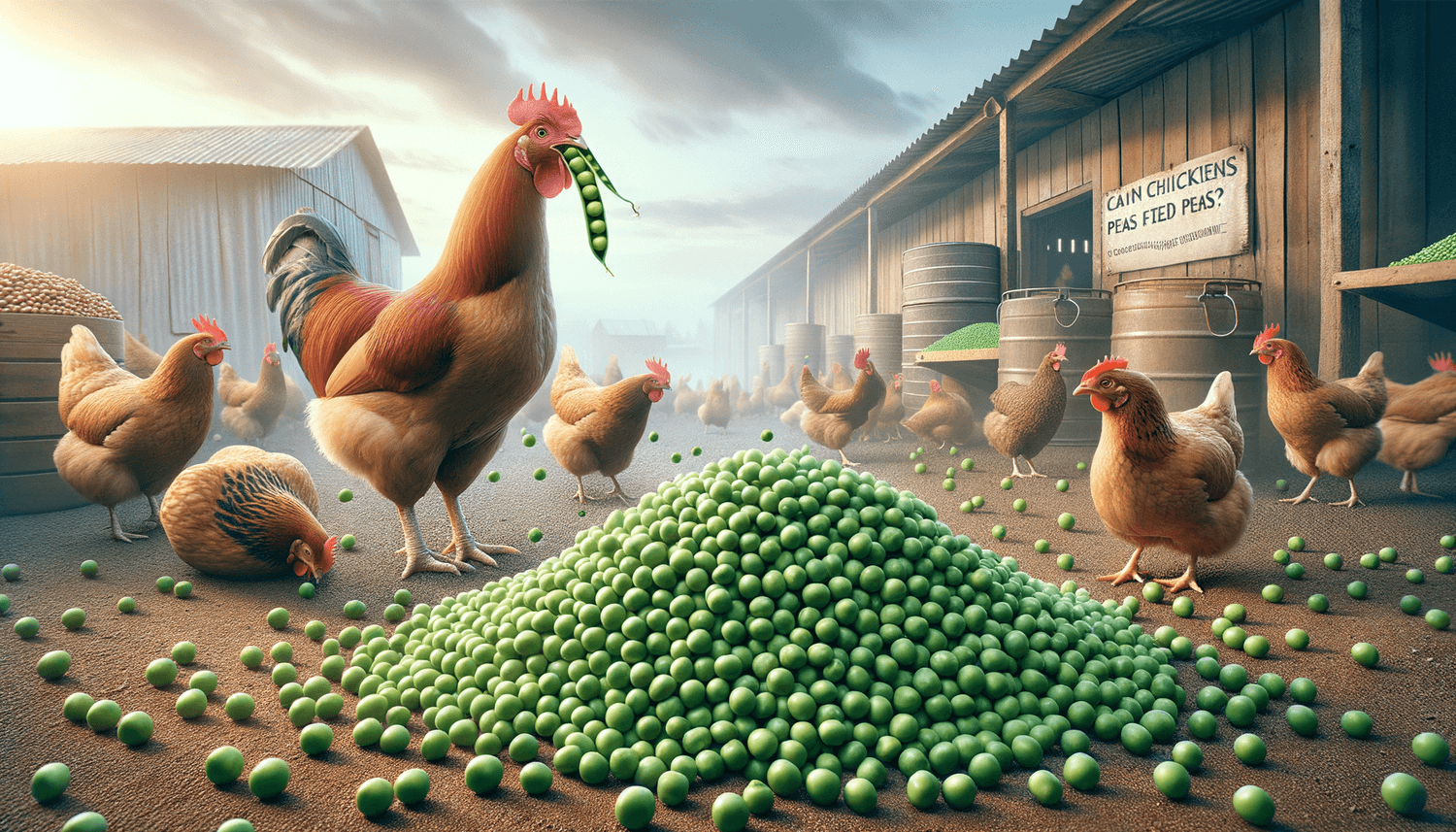 Can Chickens Eat Peas?