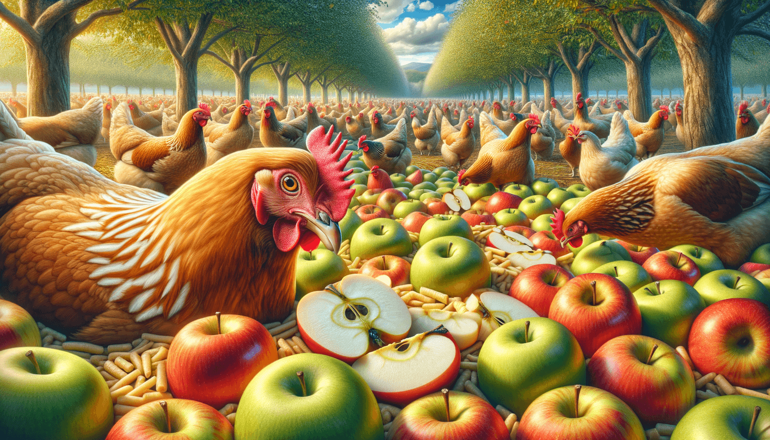 Can Chickens Eat Apples?